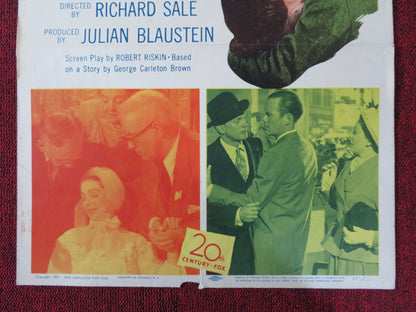 HALF ANGEL US INSERT (14"x 36") POSTER LORETTA YOUNG JOSEPH COTTEN 1951 Rendezvous Cinema Movie posters