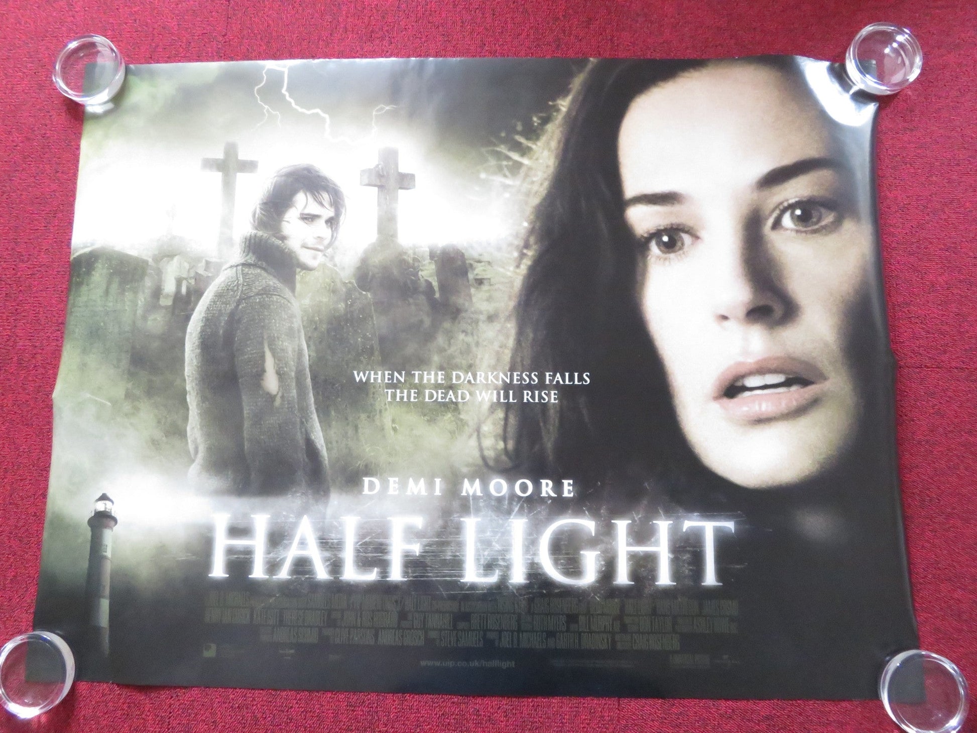 HALF LIGHT UK QUAD (30"x 40") ROLLED POSTER DEMI MOORE HENRY IAN CUSICK 2006 Rendezvous Cinema Movie posters