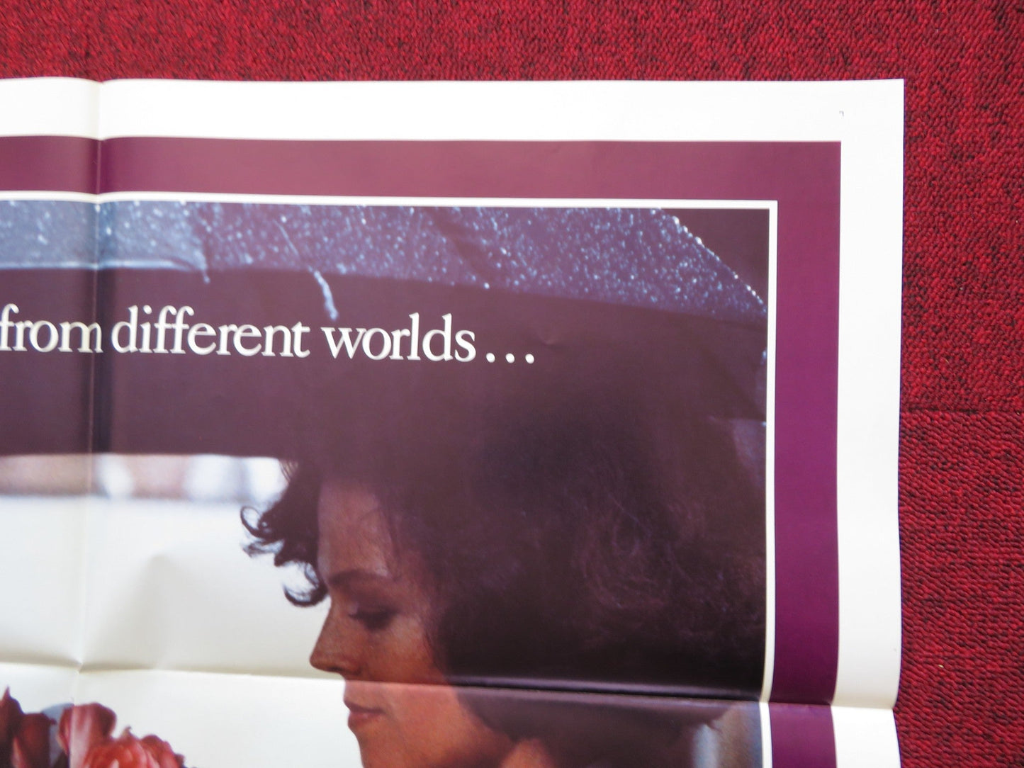 HALF MOON STREET FOLDED US ONE SHEET POSTER SIGOURNEY WEAVER MICHAEL CAINE 1986 Rendezvous Cinema Movie posters