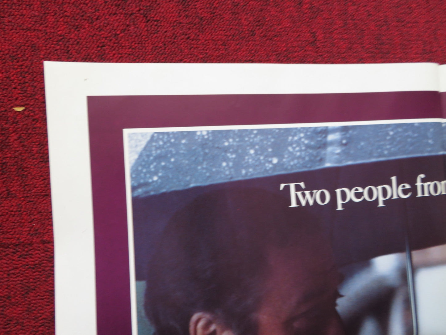 HALF MOON STREET FOLDED US ONE SHEET POSTER SIGOURNEY WEAVER MICHAEL CAINE 1986 Rendezvous Cinema Movie posters