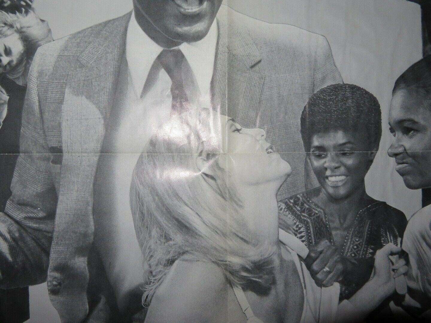 HALLS OF ANGER US ONE SHEET POSTER TONY CALVIN LOCKHART 1970 Movie posters