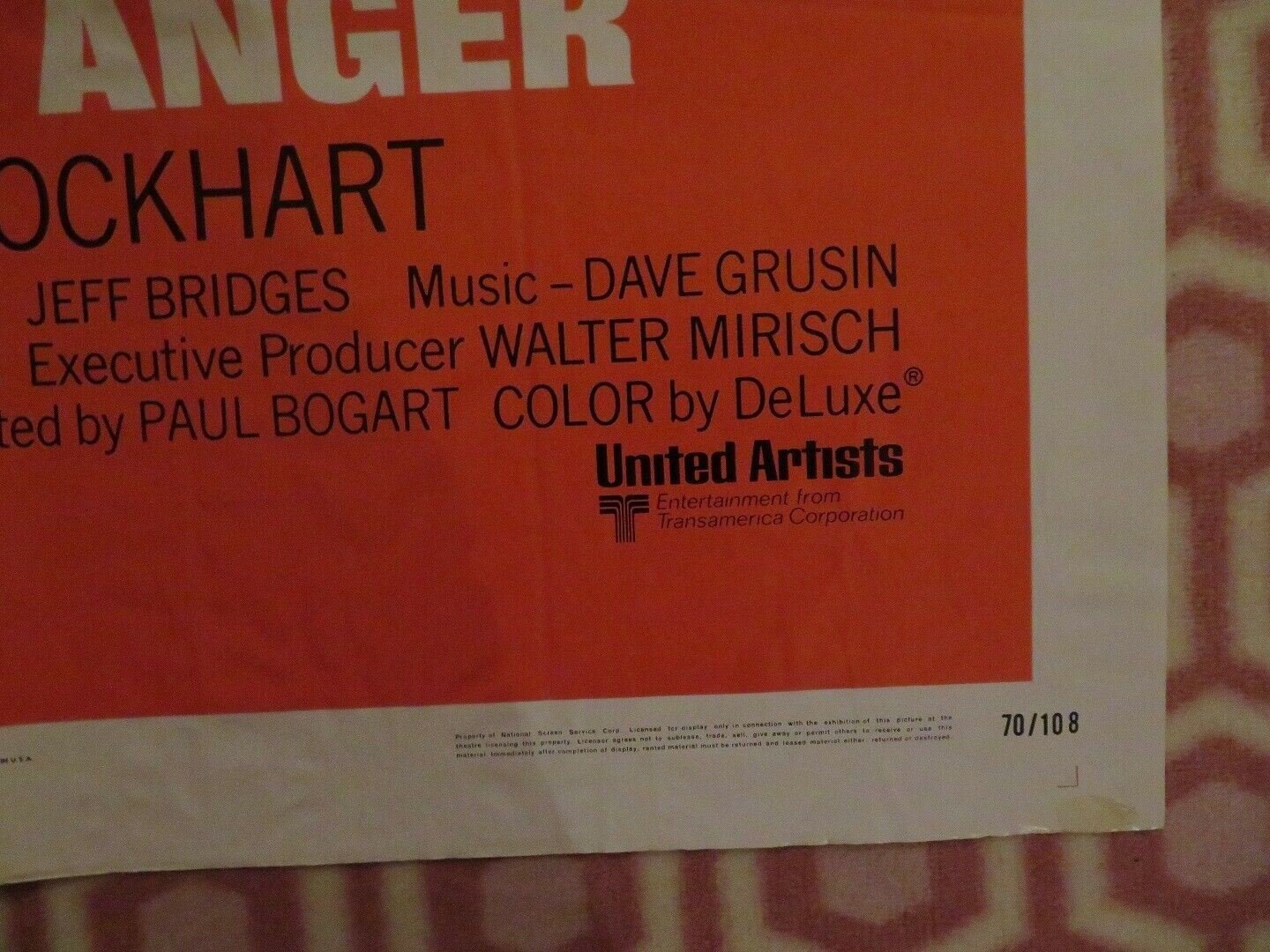 HALLS OF ANGER US ONE SHEET POSTER TONY CALVIN LOCKHART 1970 Movie posters