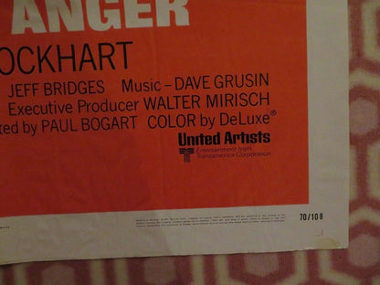 HALLS OF ANGER US ONE SHEET POSTER TONY CALVIN LOCKHART 1970 Movie posters