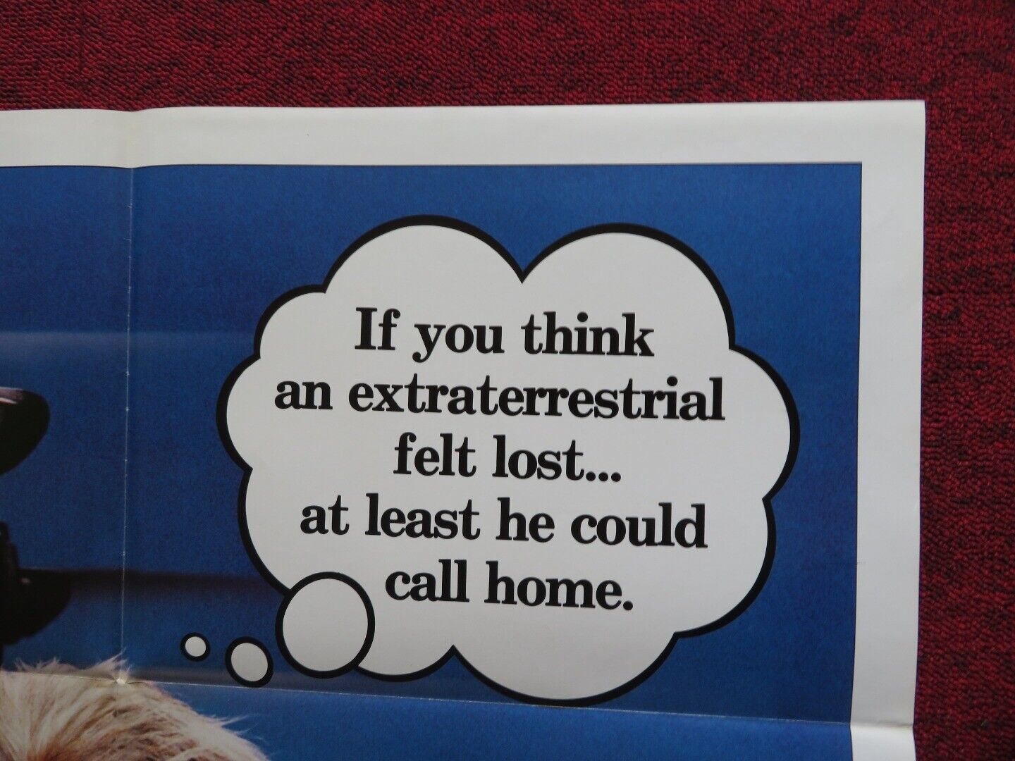 HAMBONE & HILLIE FOLDED US ONE SHEET POSTER O.J. SIMPSON LILLIAN GISH 1983 Movie posters