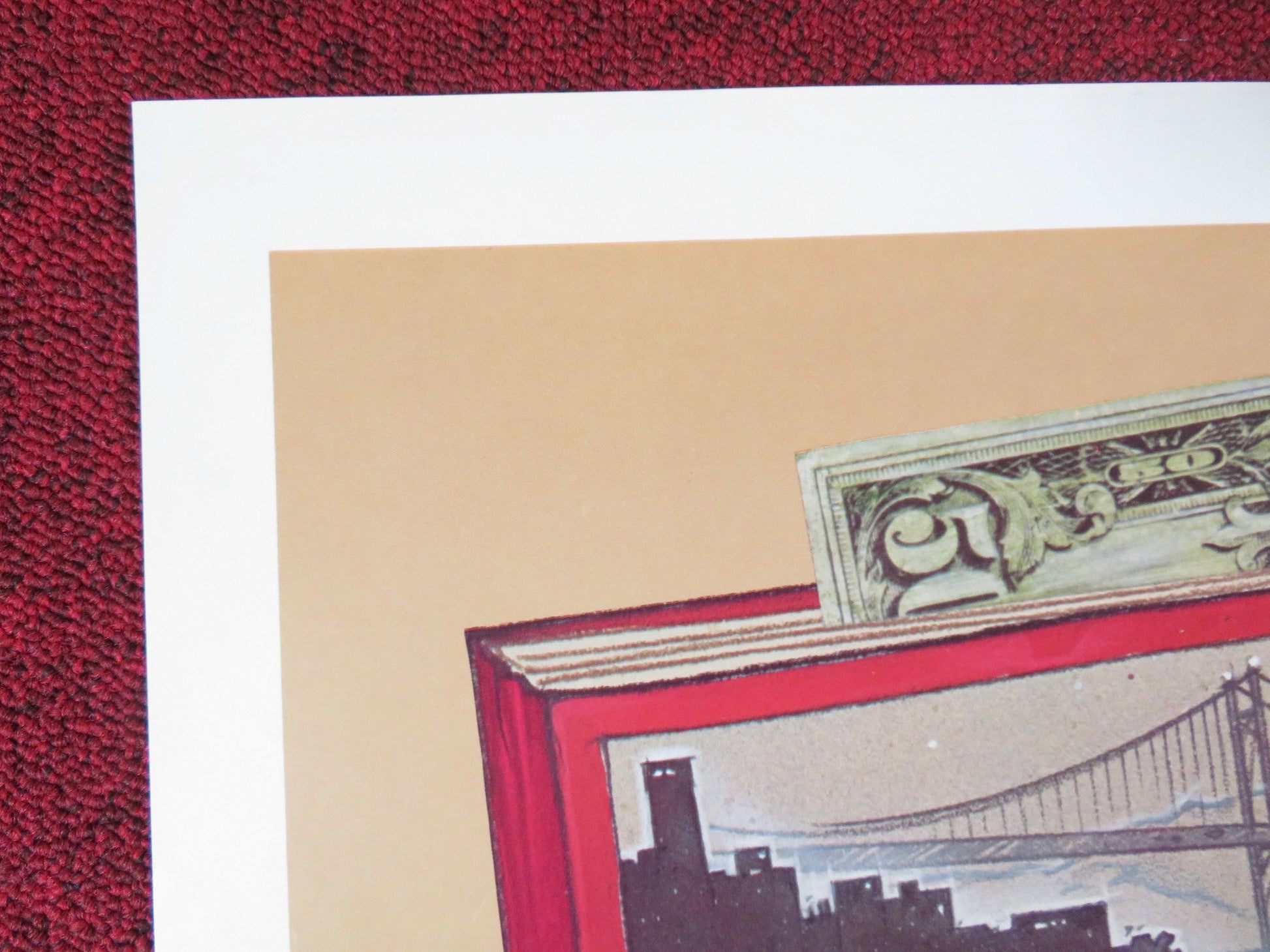 HAMMETT FOLDED US ONE SHEET POSTER FREDERIC FORREST PETER BOYLE 1982 Rendezvous Cinema Movie posters