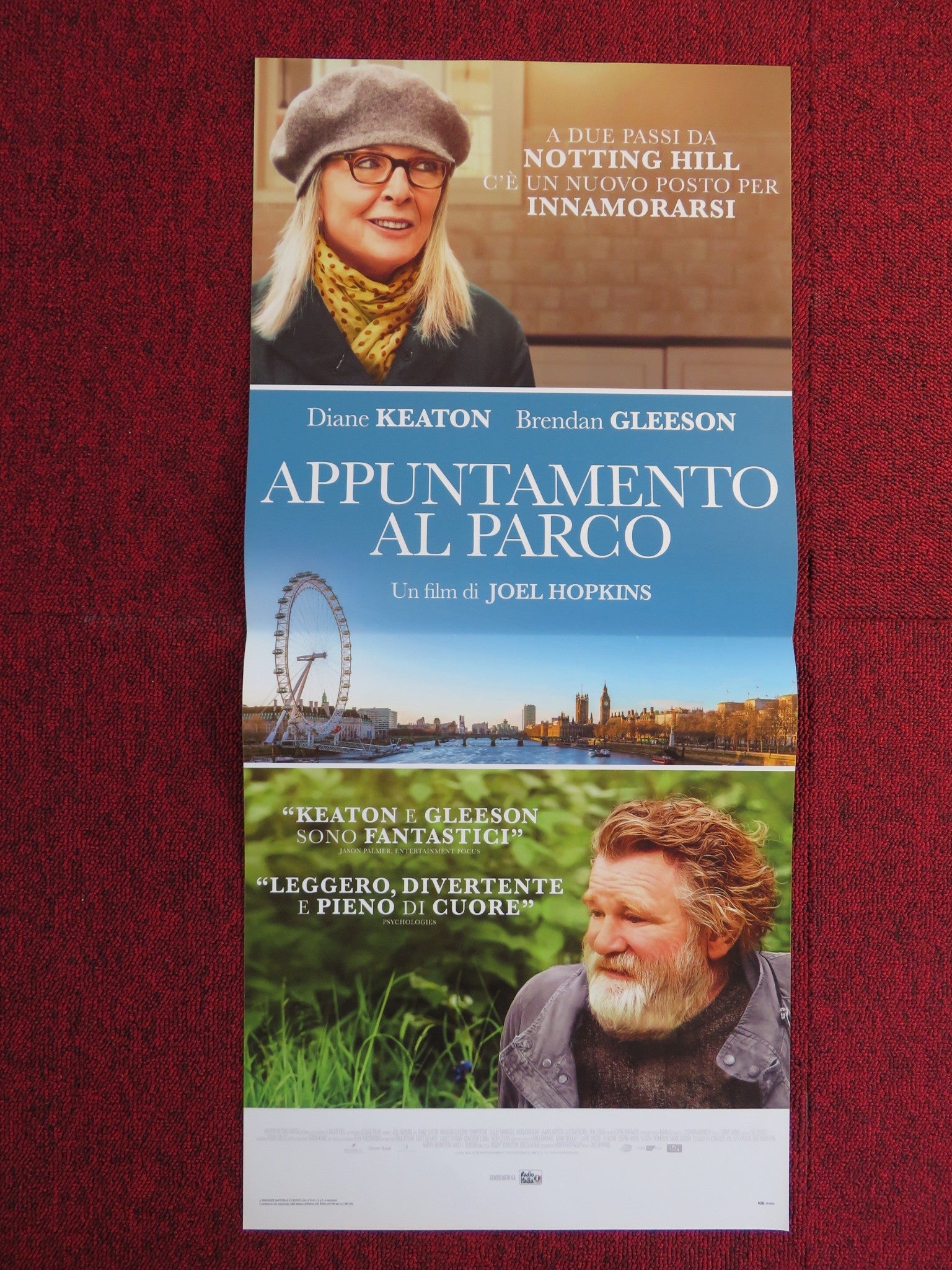 HAMPSTEAD ITALIAN LOCANDINA POSTER DIANE KEATON BRENDAN GLEESON 2017 Rendezvous Cinema Movie posters