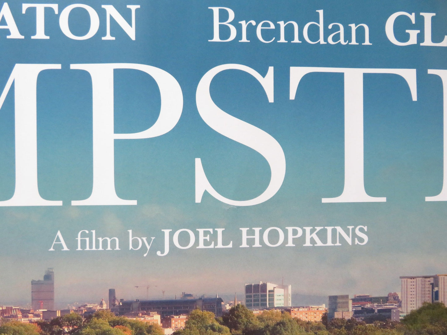 HAMPSTEAD UK QUAD (30"x 40") ROLLED POSTER BRENDAN GLEESON DIANE KEATON 2017 Rendezvous Cinema Movie posters