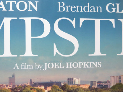 HAMPSTEAD UK QUAD (30"x 40") ROLLED POSTER BRENDAN GLEESON DIANE KEATON 2017 Rendezvous Cinema Movie posters