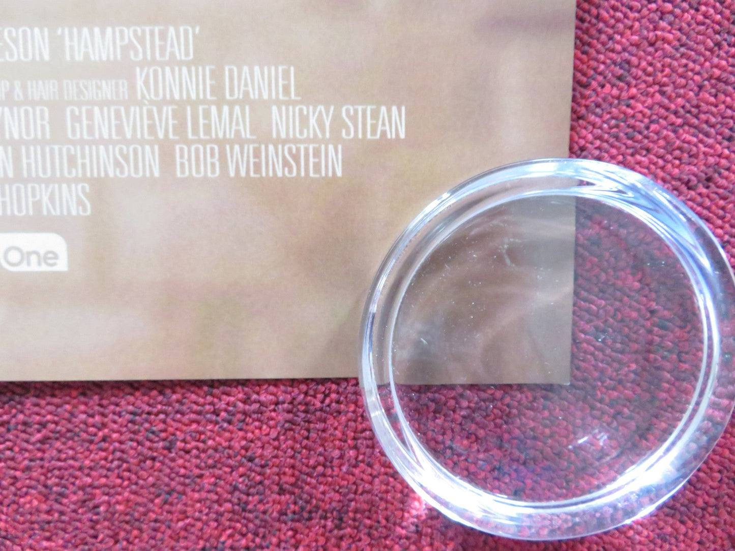 HAMPSTEAD UK QUAD (30"x 40") ROLLED POSTER BRENDAN GLEESON DIANE KEATON 2017 Rendezvous Cinema Movie posters