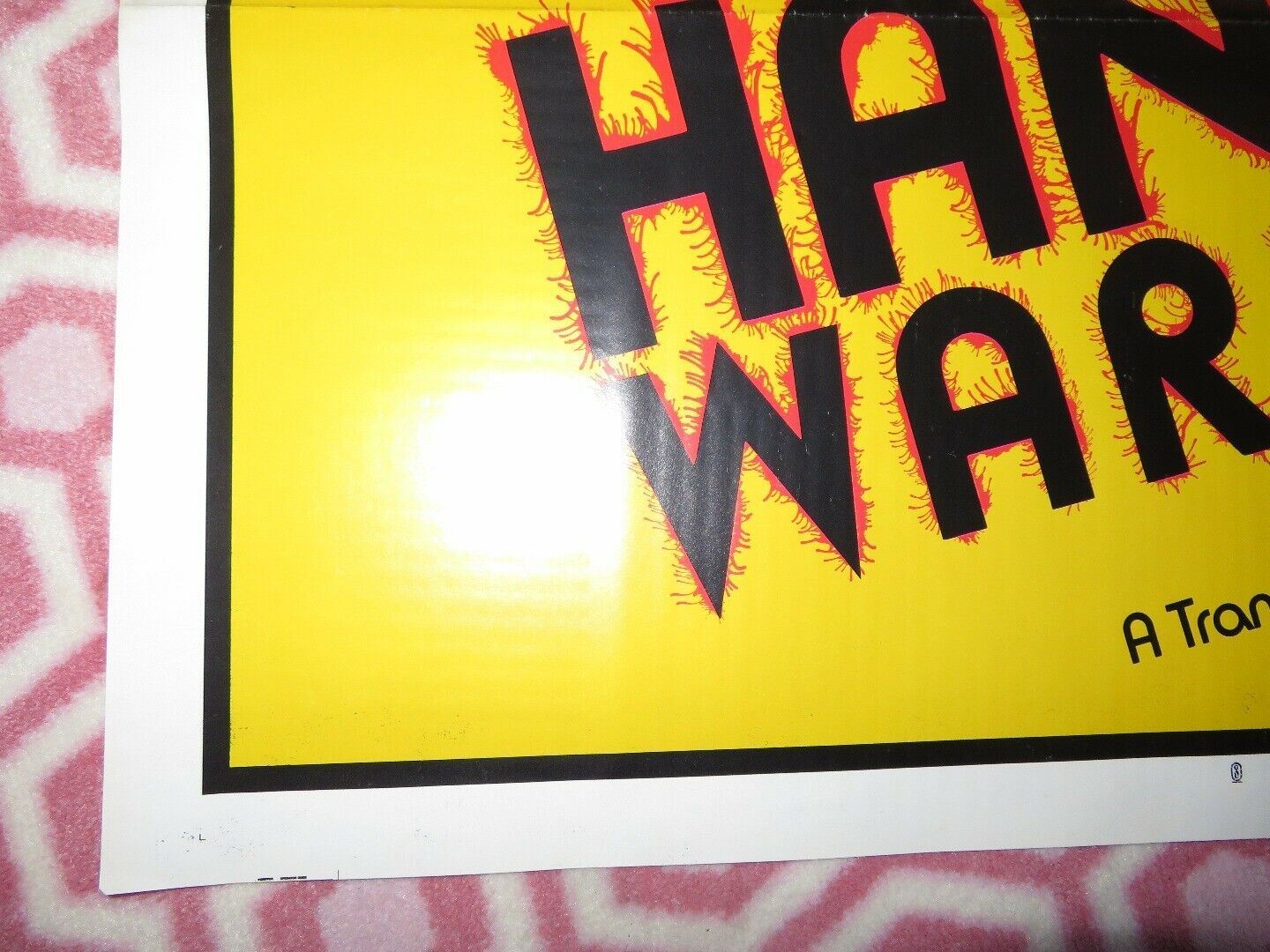 HAN BO WARRIOR KUNG FU US ONE SHEET ROLLED POSTERCHAN SING KURATA 1982 Movie posters