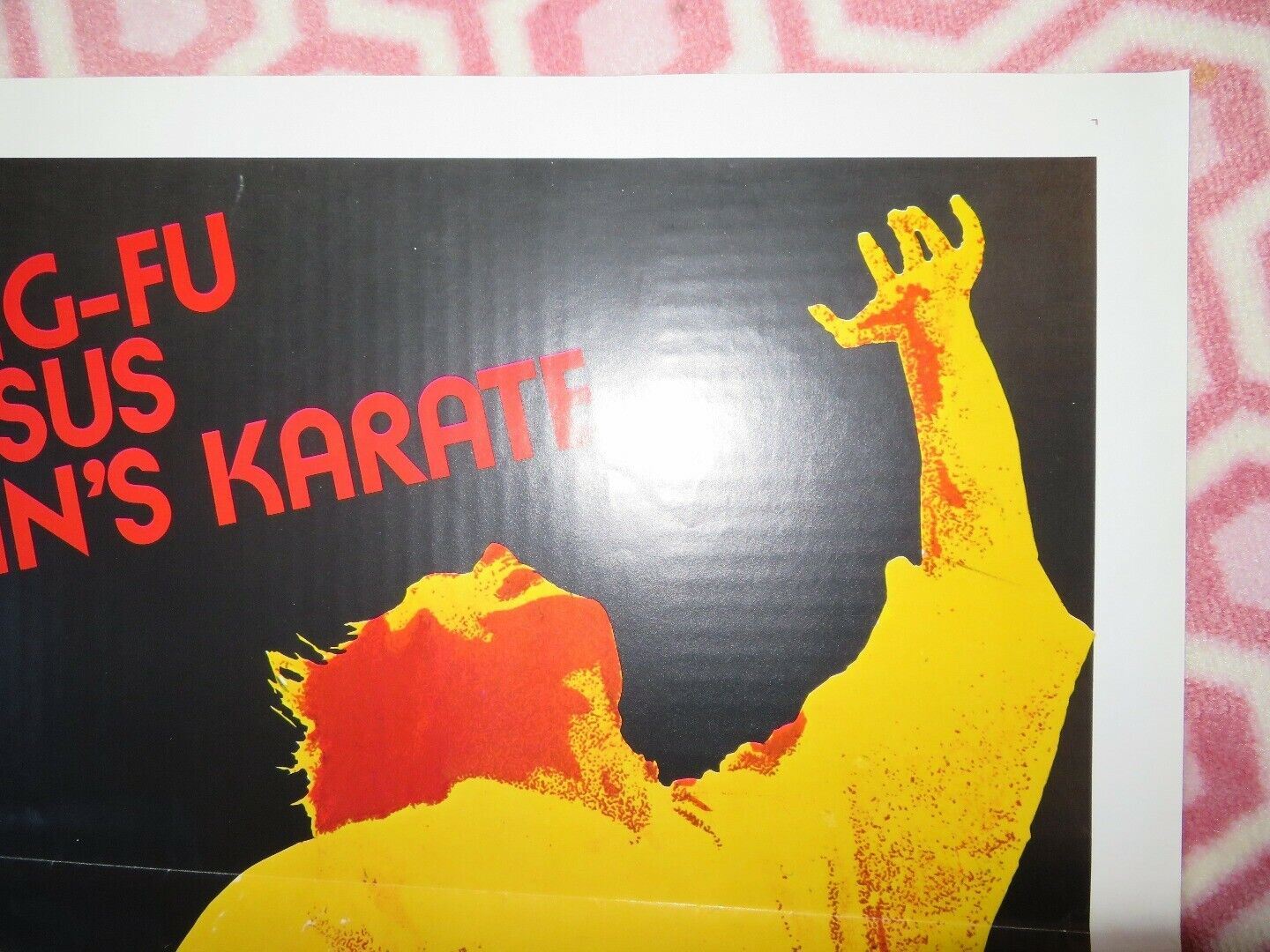 HAN BO WARRIOR KUNG FU US ONE SHEET ROLLED POSTERCHAN SING KURATA 1982 Movie posters