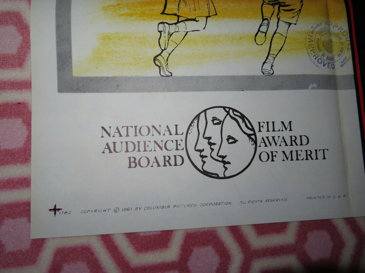 HAND IN HAND US ONE SHEET POSTER JOHN GREGSON SYBIL THORNDIKE 1961 Movie posters