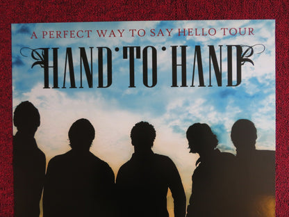 HAND TO HAND A PERFECT WAY TO SAY HELLO GERMAN MUSIC PROMO TOUR POSTER 2005 Rendezvous Cinema Movie posters