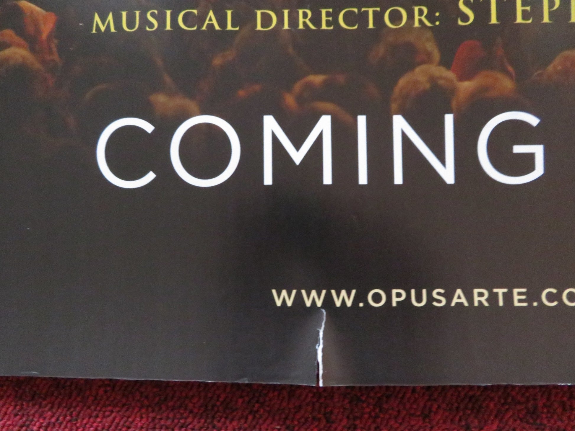 HANDEL'S MESSIAH CHOIR OF KINGS COLLEGE CAM... UK QUAD (30"x 40") ROLLED POSTER Rendezvous Cinema Movie posters