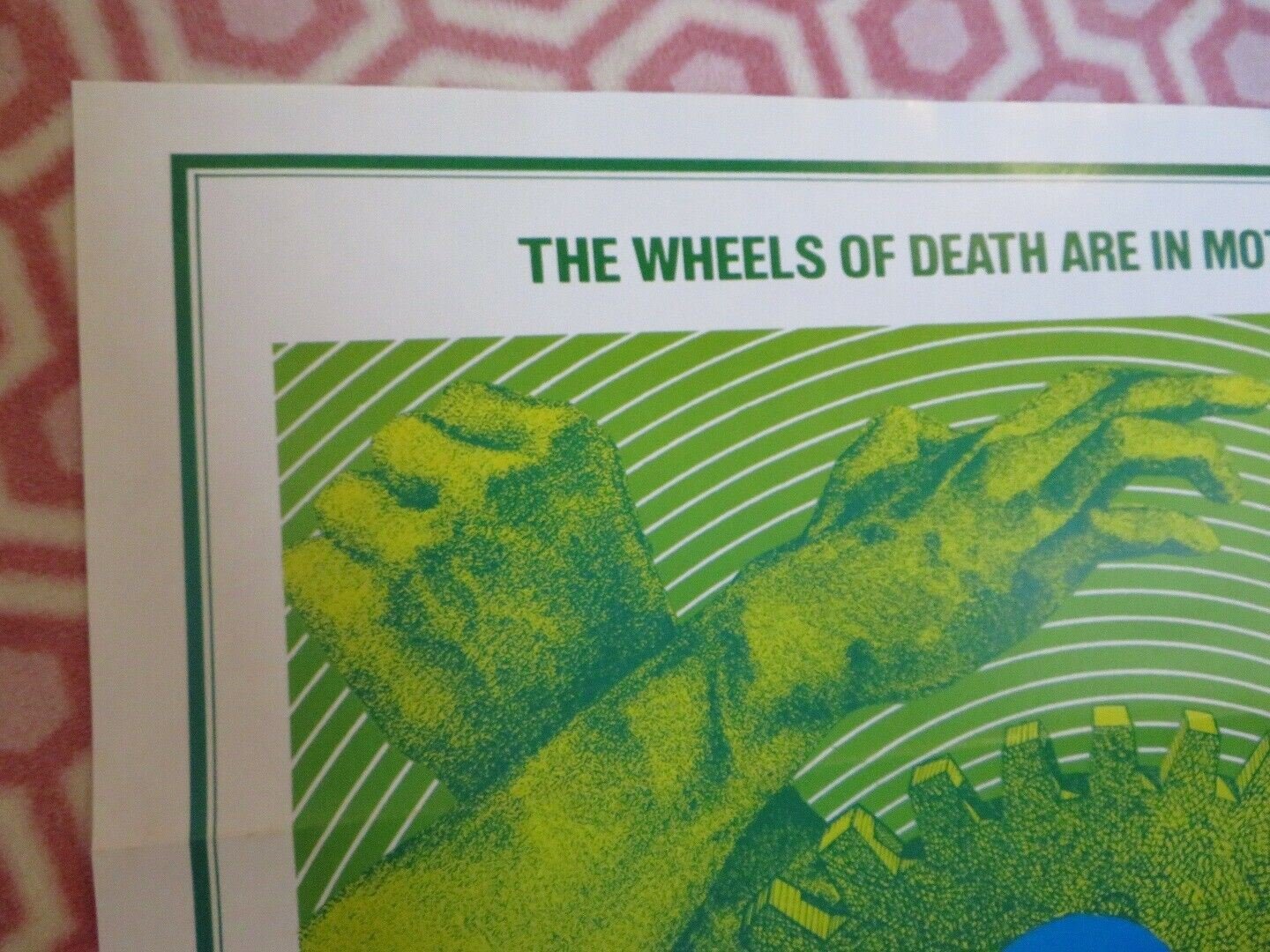 HANDLOCK / Shaolin Handlock US ONE SHEET ROLLED POSTER LI CHENG - YING 1980 Movie posters