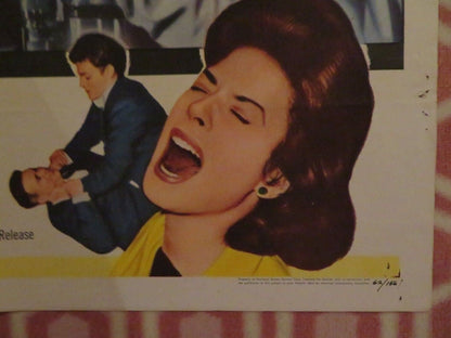 HANDS OF A STRANGER US ONE SHEET POSTER PAUL LUKATHER JOAN HARVEY 1962 Movie posters