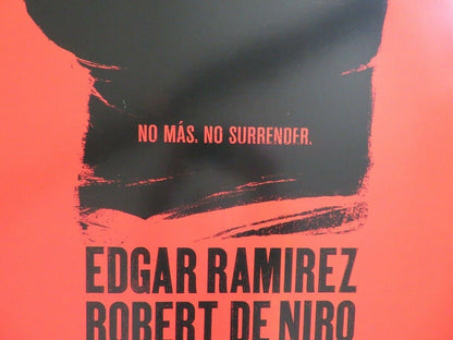 HANDS OF STONE US ONE SHEET ROLLED POSTER EDGAR RAMIREZ ROBERT DE NIRO 2016 Movie posters