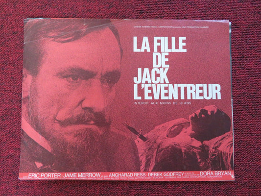 HANDS OF THE RIPPER FRENCH BROCHURE ERIC PORTER PETER SASDY 1971 Rendezvous Cinema Movie posters