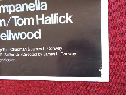 HANGAR 18 FOLDED US ONE SHEET POSTER DARREN MCGAVIN ROBERT VAUGHN 1980 Rendezvous Cinema Movie posters