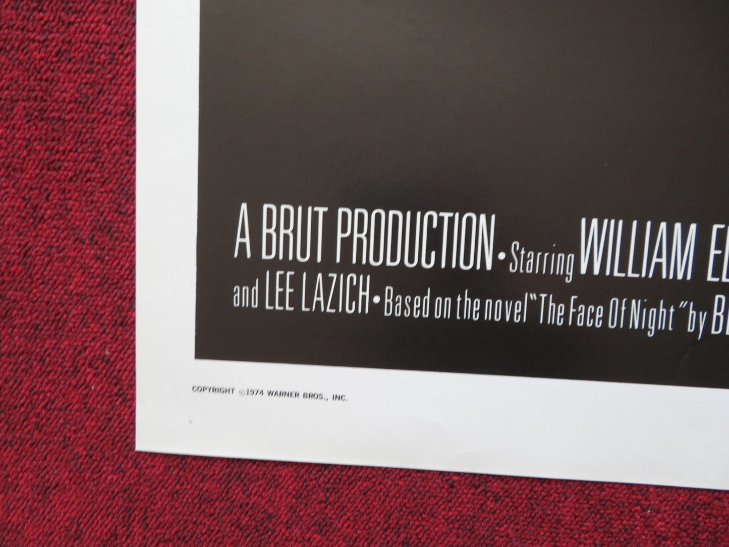 HANGUP FOLDED US ONE SHEET POSTER WILLIAM ELLIOTT MARKI BEY 1974 Rendezvous Cinema Movie posters