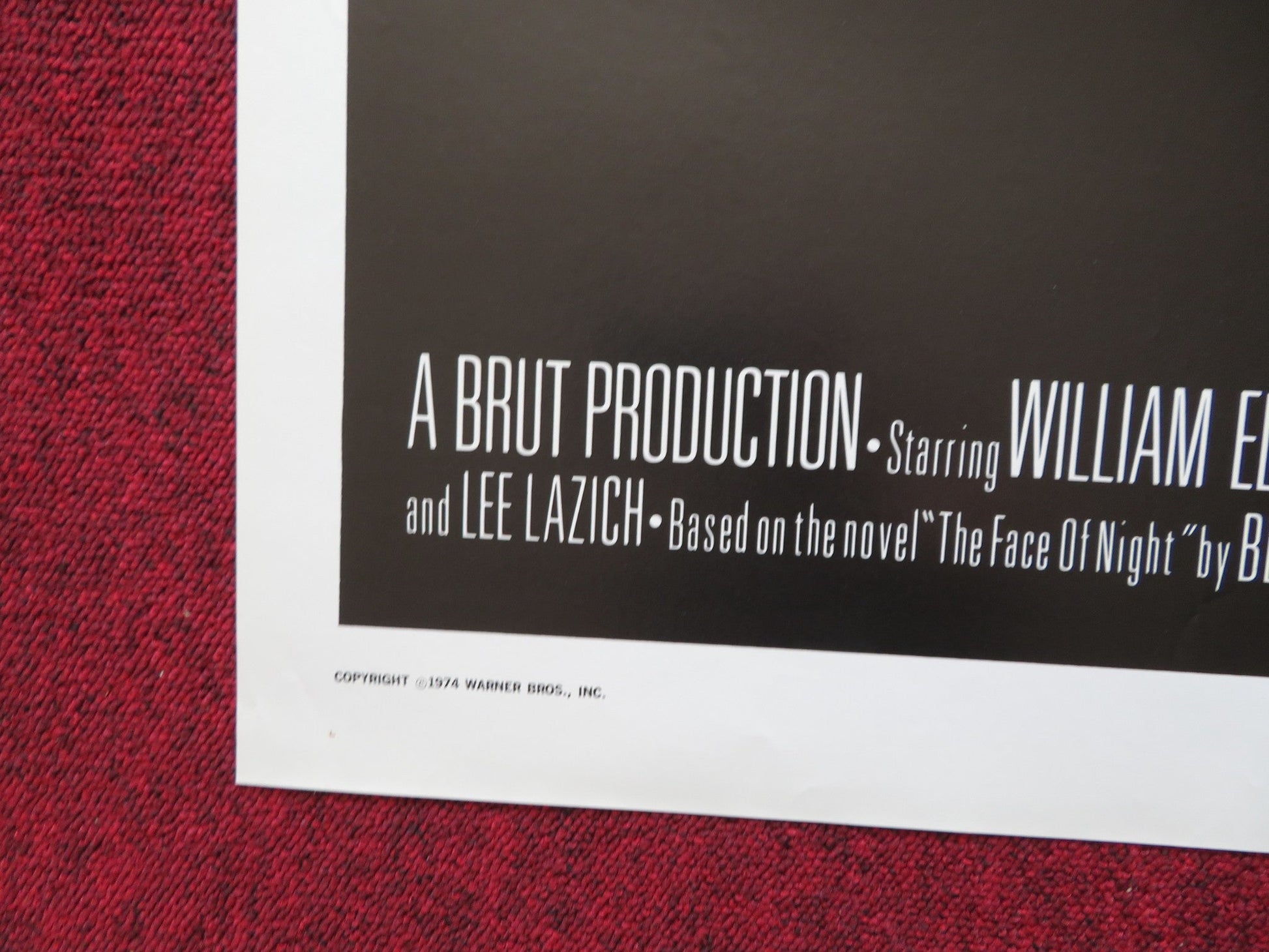 HANGUP FOLDED US ONE SHEET POSTER WILLIAM ELLIOTT MARKI BEY 1974 Rendezvous Cinema Movie posters