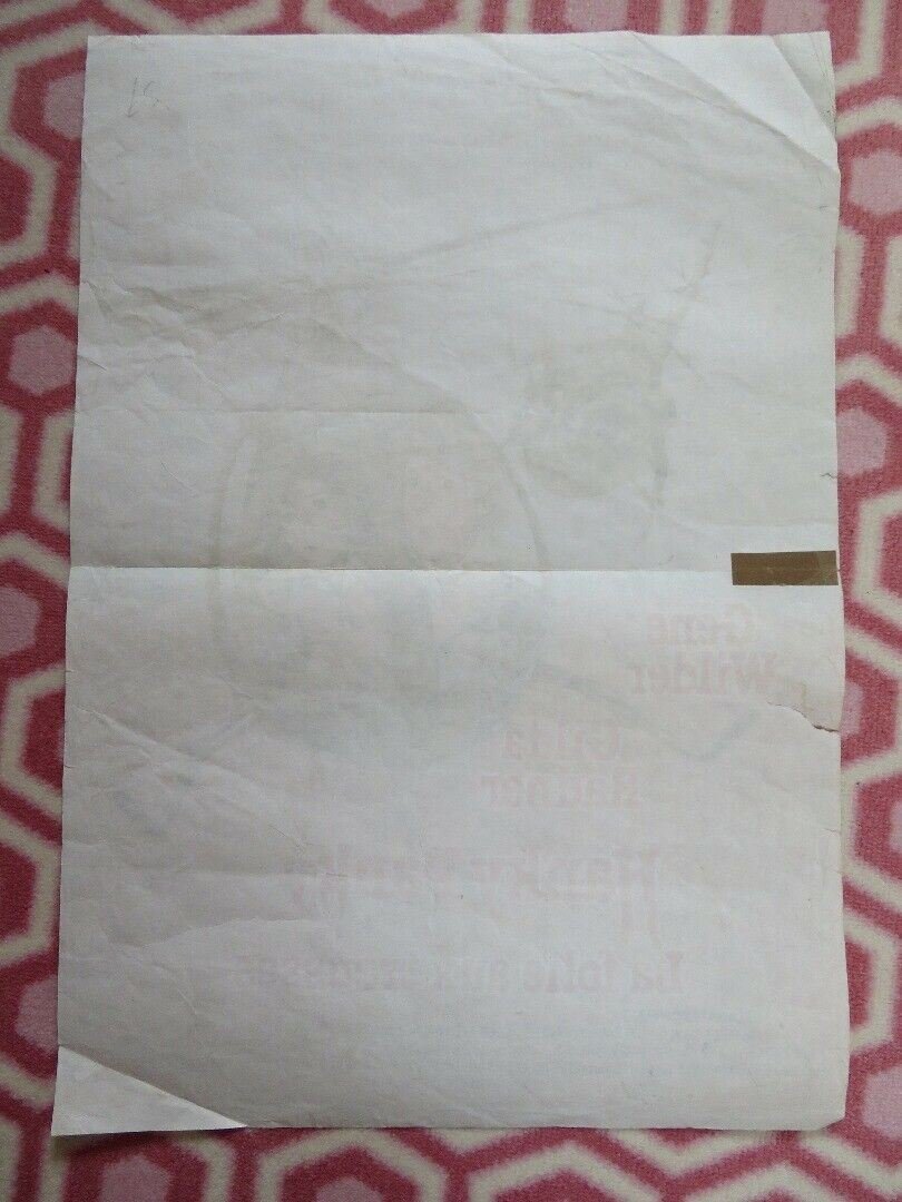 HANKY PANKY BELGIUM (21"x 14.5") POSTER GENE WILDER GILDA RADNER 1982 Movie posters