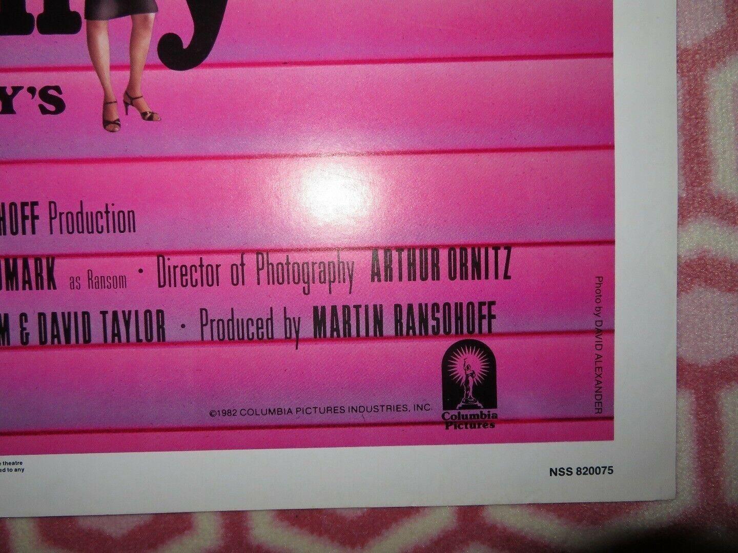 HANKY PANKY FOLDED US ONE SHEET POSTER GILDA RADNER GENE WILDER 1982 - Rendezvous Cinema