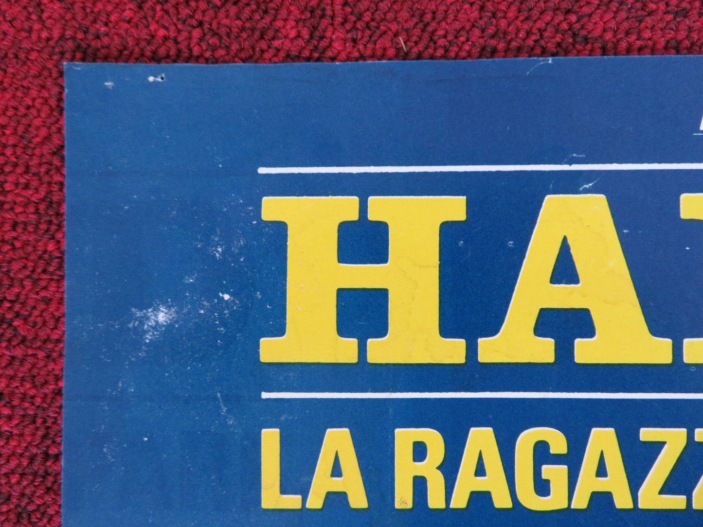 HANNA D. - THE GIRL FROM VONDEL PARK - B ITALIAN FOTOBUSTA POSTER GLASS 1984 Rendezvous Cinema Movie posters