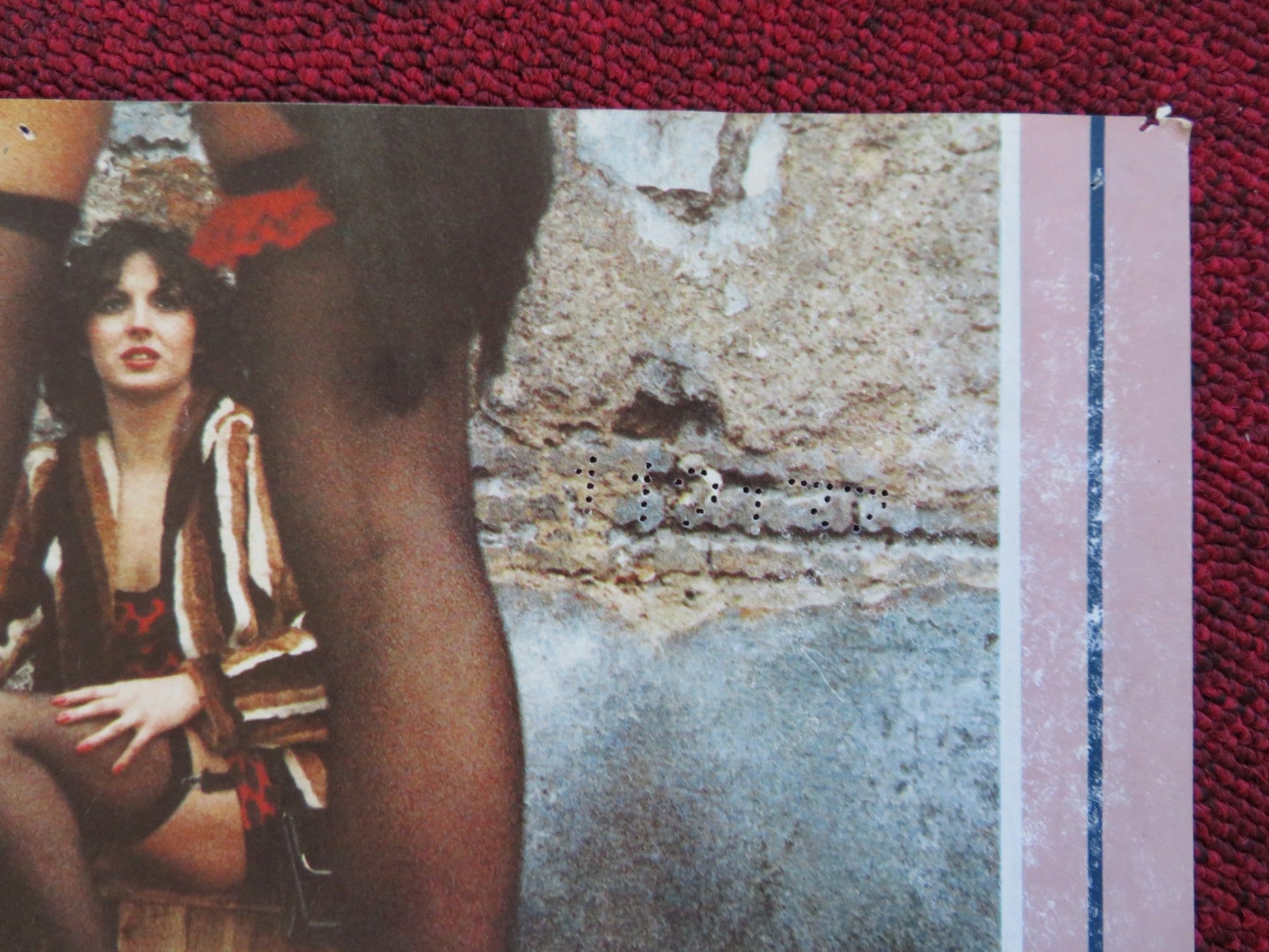 HANNA D. - THE GIRL FROM VONDEL PARK - C ITALIAN FOTOBUSTA POSTER GLASS 1984 Rendezvous Cinema Movie posters