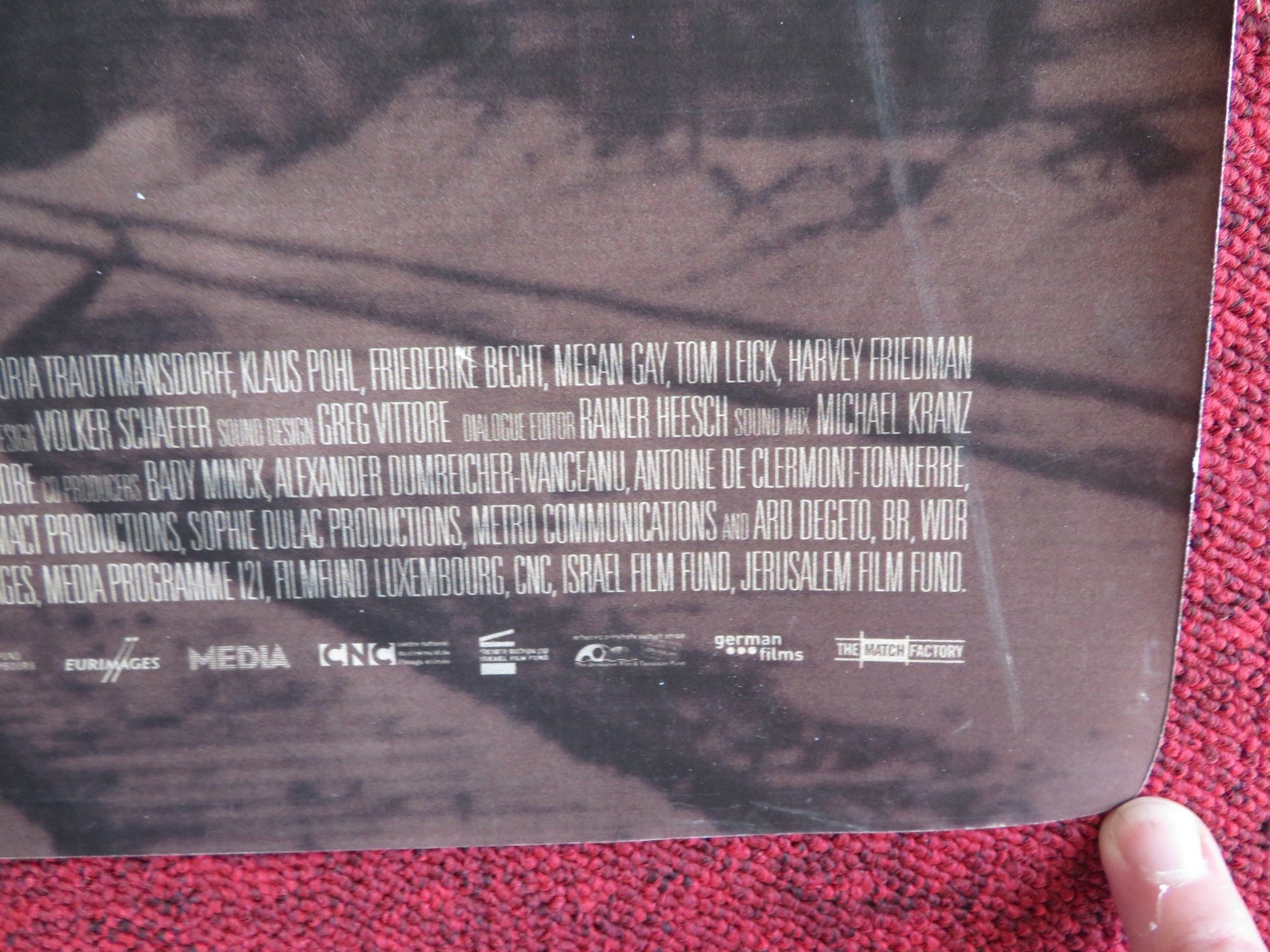 HANNAH ARENDT UK QUAD (30"x 40") ROLLED POSTER BARBARA SUKOWA JANET MCTEER 2012 Rendezvous Cinema Movie posters