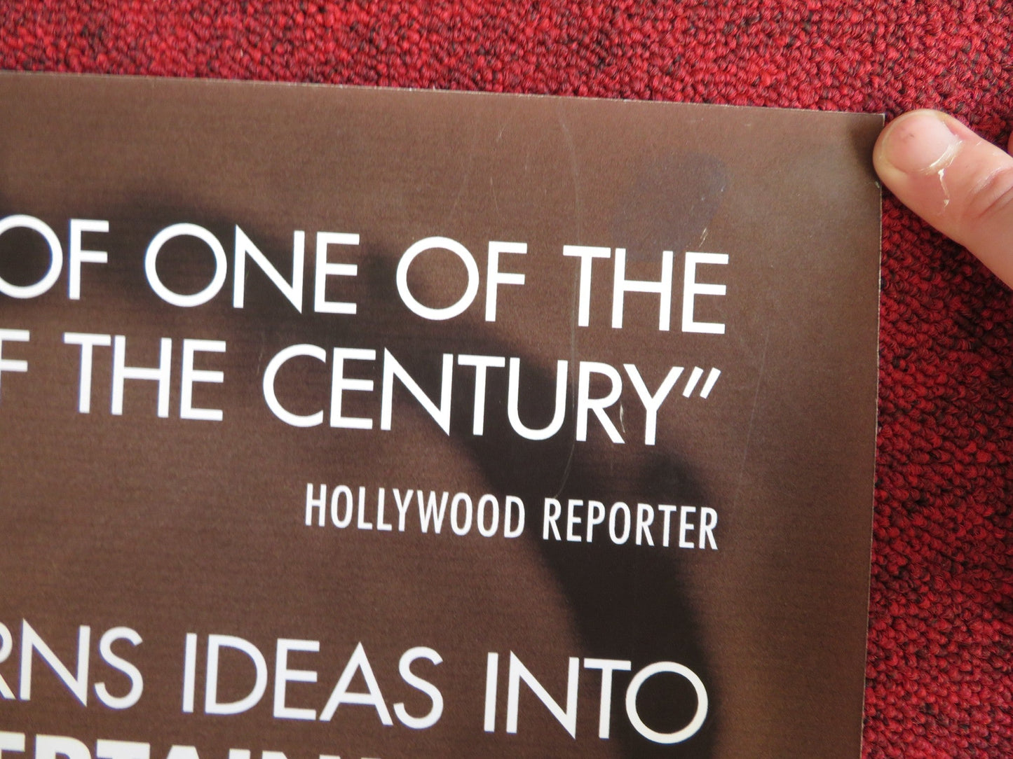 HANNAH ARENDT UK QUAD (30"x 40") ROLLED POSTER BARBARA SUKOWA JANET MCTEER 2012 Rendezvous Cinema Movie posters