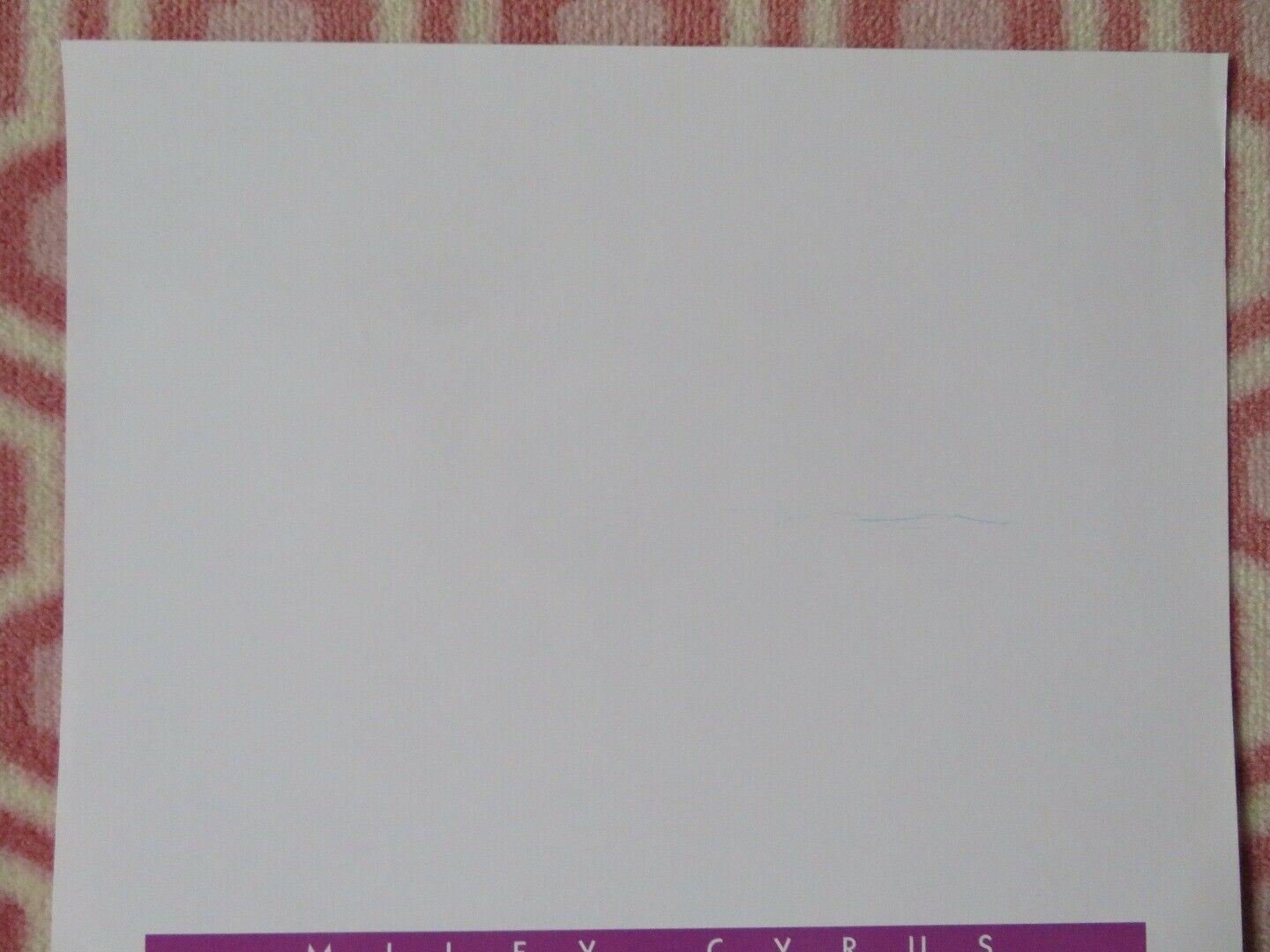 HANNAH MONTANA THE MOVIE ITALIAN LOCANDINA (26.5"x13") POSTER DISNEY 2009 Movie posters