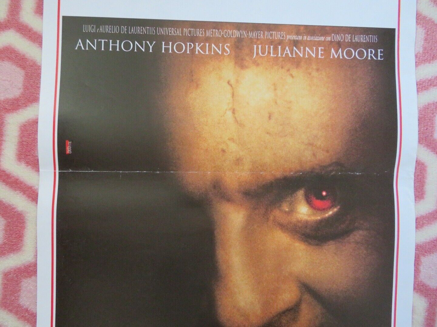 HANNIBAL ITALIAN LOCANDINA (27.5"x13") POSTER RIDLEY SCOTT 2001 Movie posters