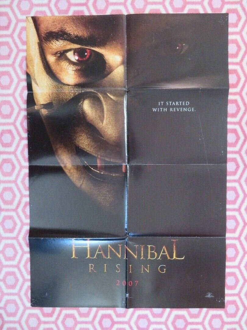 HANNIBAL RISING ONE SHEET POSTER FOLDED LECKTOR LECTER ANTHONY HOPKINS 2007 Rendezvous Cinema Movie posters