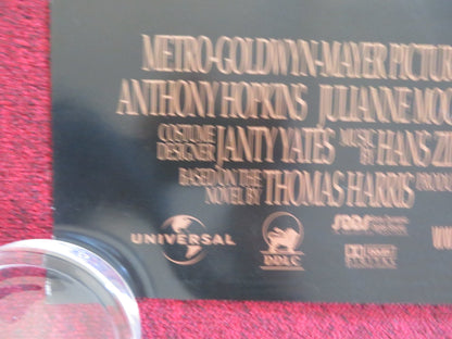 HANNIBAL US ONE SHEET ROLLED POSTER ANTHONY HOPKINS JULIANNE MOORE 2001 Rendezvous Cinema Movie posters