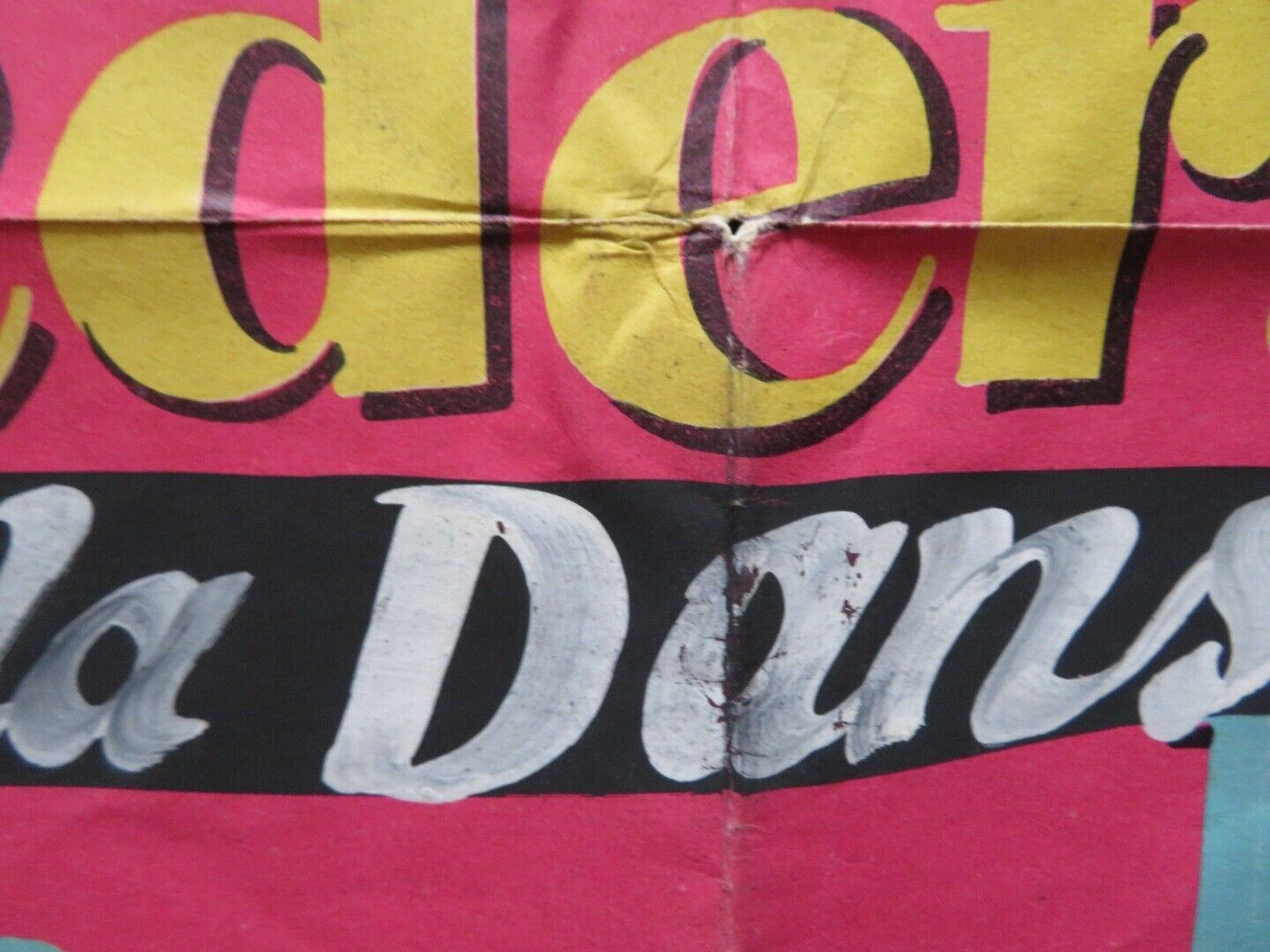 HANS CHRISTIAN ANDERSEN FOLDED US ONE SHEET POSTER DANNY KAYE FARLEY GRANGER '53 - Rendezvous Cinema