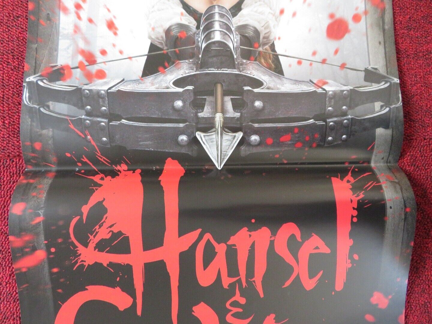 HANSEL & GRETEL: WITCH HUNTERS ITALIAN LOCANDINA (26.5"x12.5") POSTER 2013 Movie posters