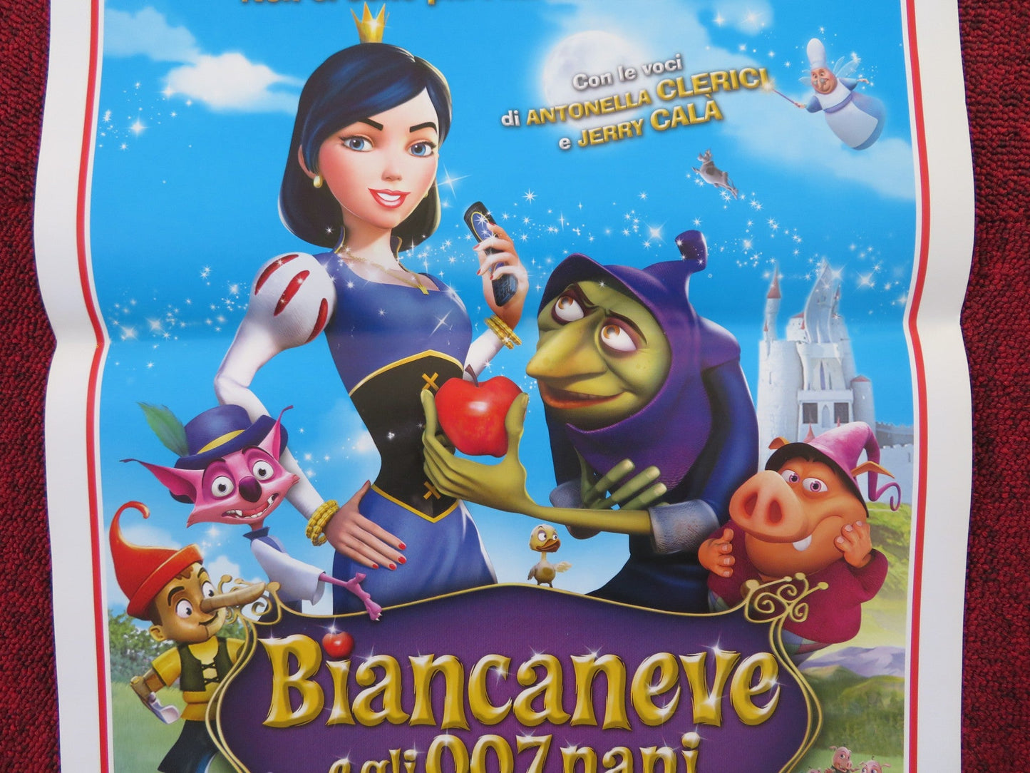HAPPILY N'EVER AFTER 2: SNOW WHITE ITALIAN LOCANDINA POSTER G. K. BOWES 2009 Rendezvous Cinema Movie posters