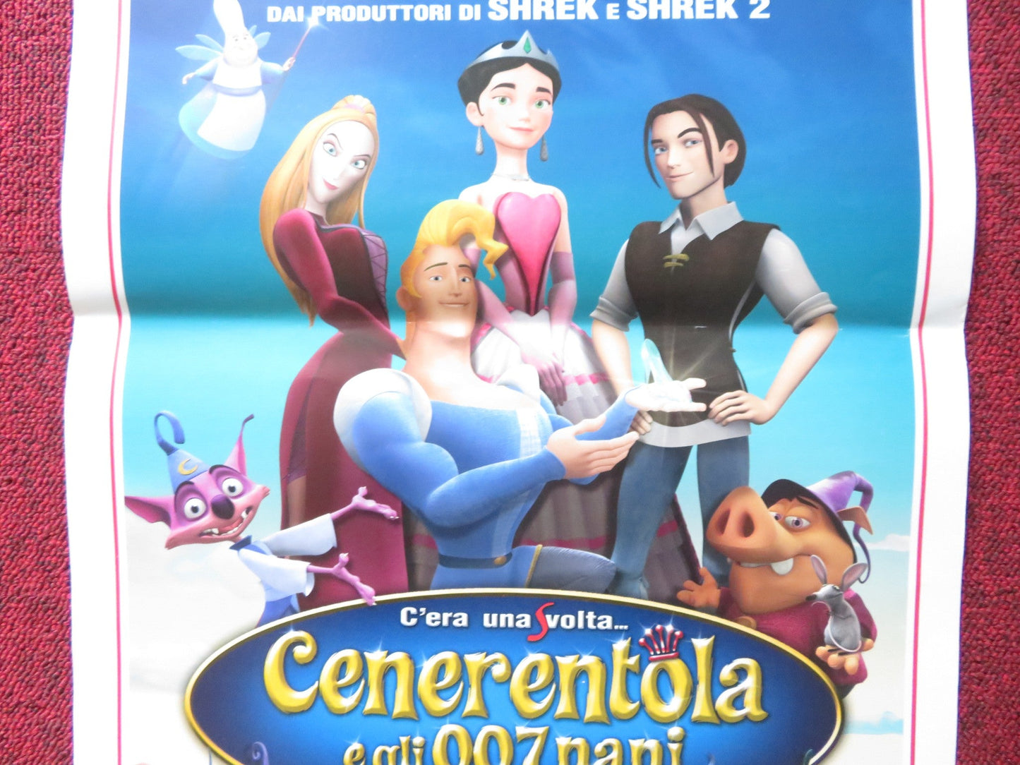 HAPPILY N'EVER AFTER ITALIAN LOCANDINA POSTER SARAH MICHELLE GELLAR 2008 Rendezvous Cinema Movie posters