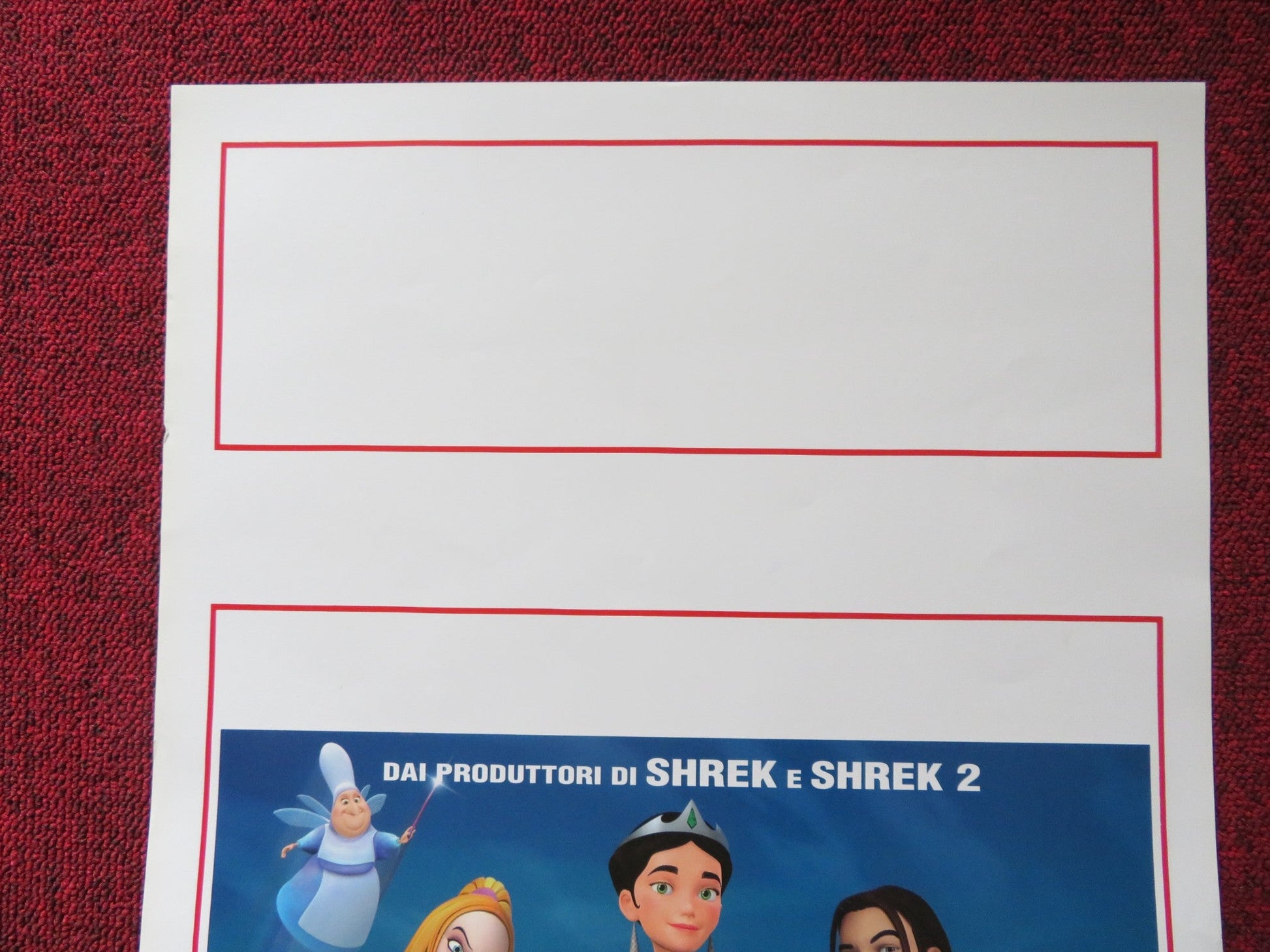 HAPPILY N'EVER AFTER ITALIAN LOCANDINA POSTER SARAH MICHELLE GELLAR 2008 Rendezvous Cinema Movie posters