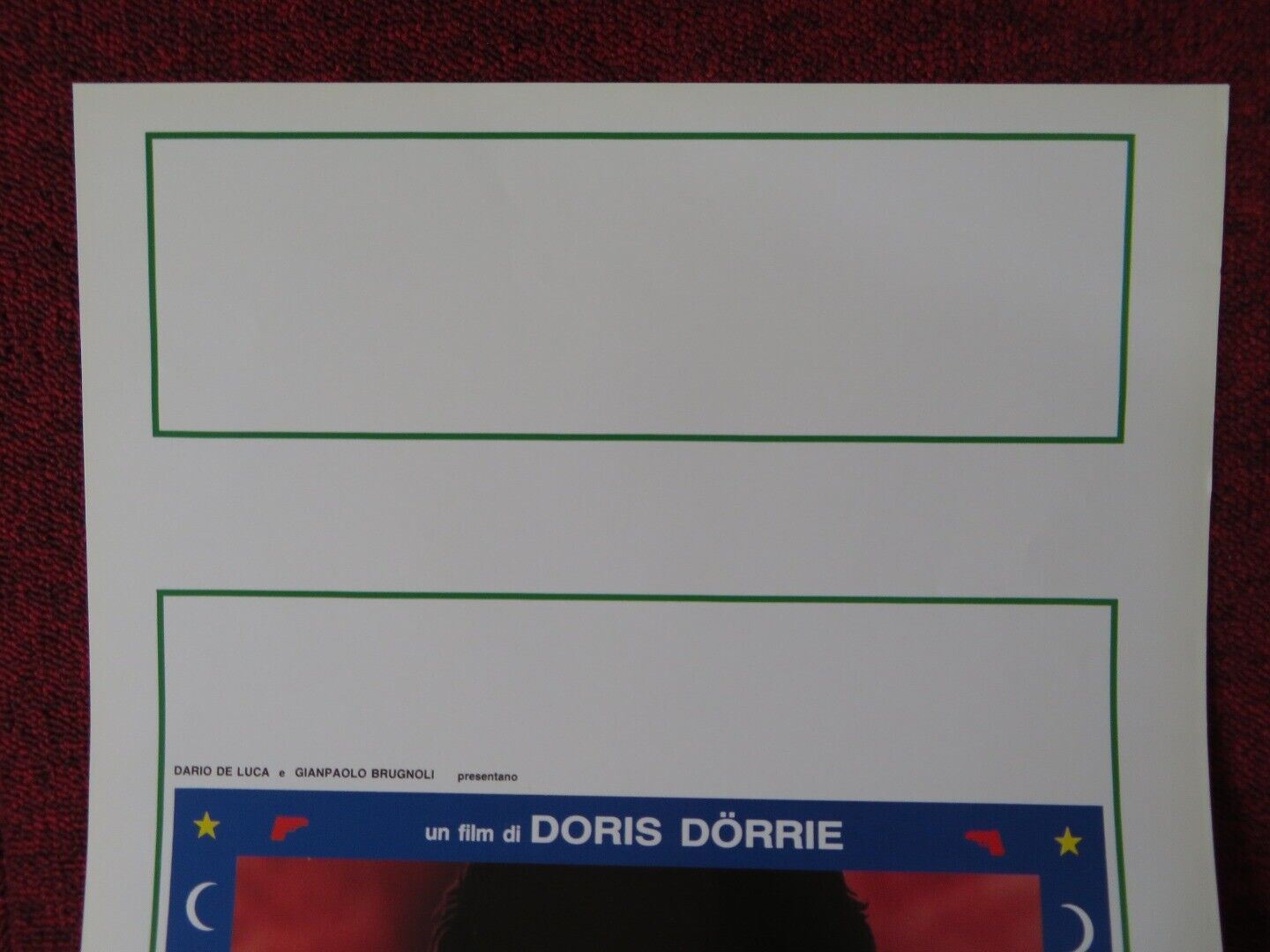 HAPPY BIRTHDAY DETECTIVE ITALIAN LOCANDINA (27.5"x13") POSTER DORIS DORRIE 1992 Movie posters