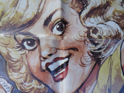HAPPY BIRTHDAY GEMINI FOLDED US ONE SHEET POSTER MADELINE KHAN RITA MORENO 1980 Movie posters
