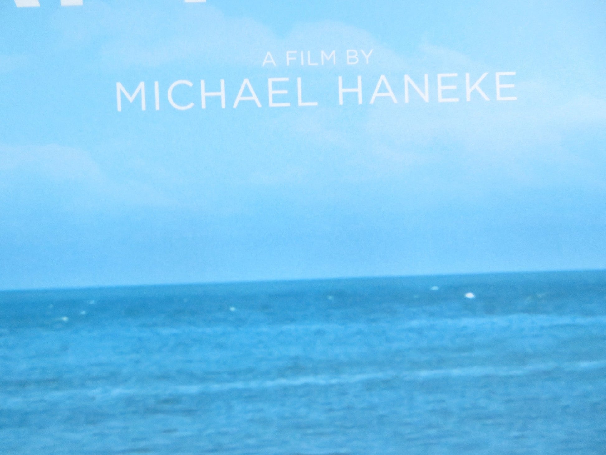 HAPPY END - b US ONE SHEET ROLLED POSTER ISABELLE HUPPERT J. L. TRINTIGNANT 2017 Rendezvous Cinema Movie posters