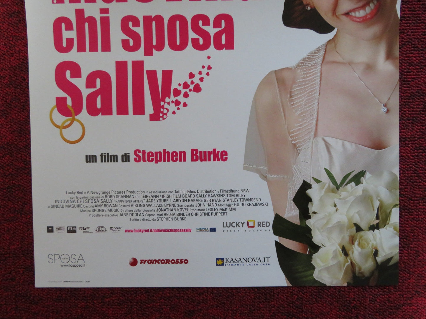 HAPPY EVER AFTERS ITALIAN LOCANDINA POSTER SALLY HAWKINS TOM RILEY 2009 Rendezvous Cinema Movie posters
