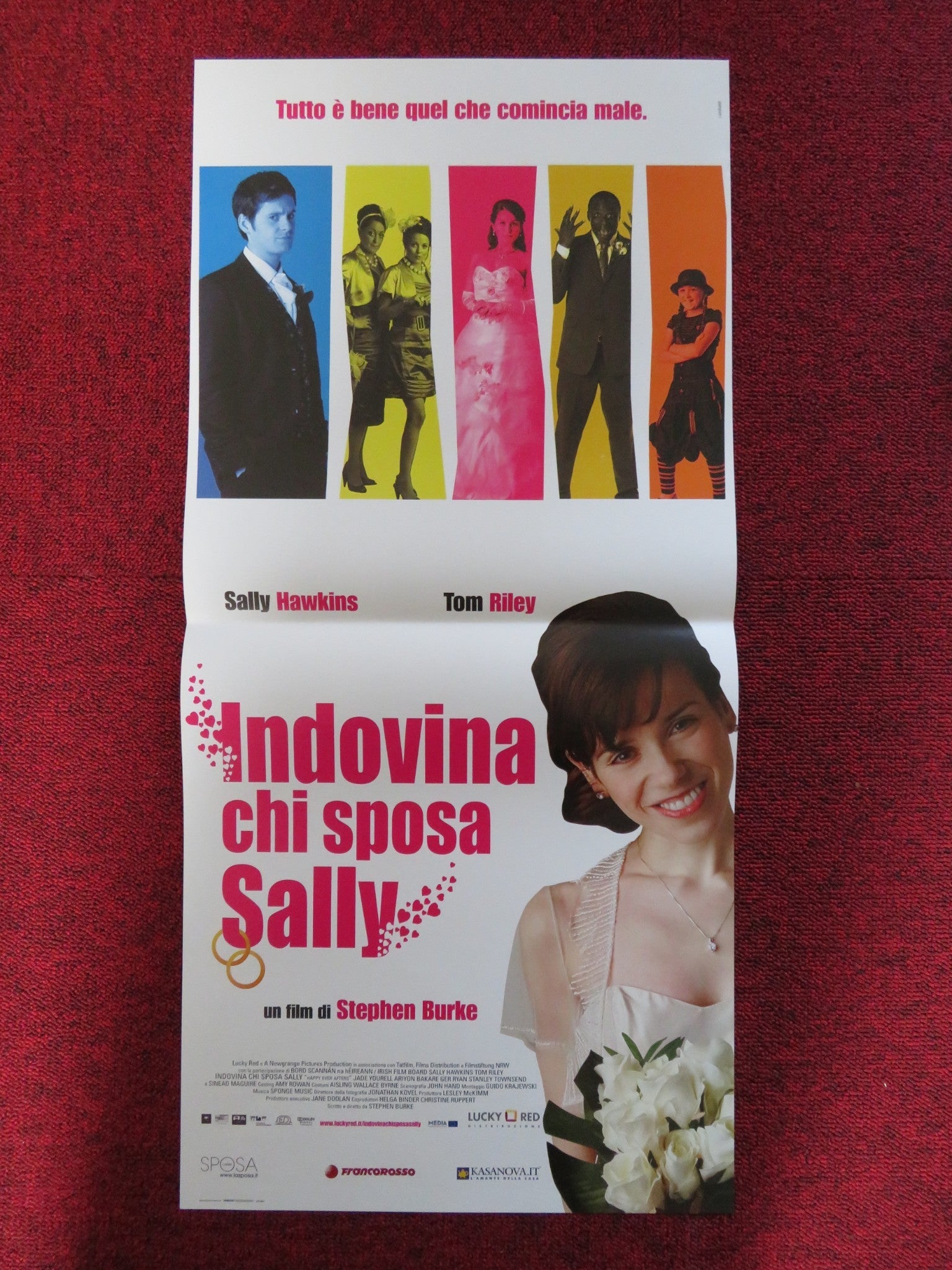 HAPPY EVER AFTERS ITALIAN LOCANDINA POSTER SALLY HAWKINS TOM RILEY 2009 Rendezvous Cinema Movie posters