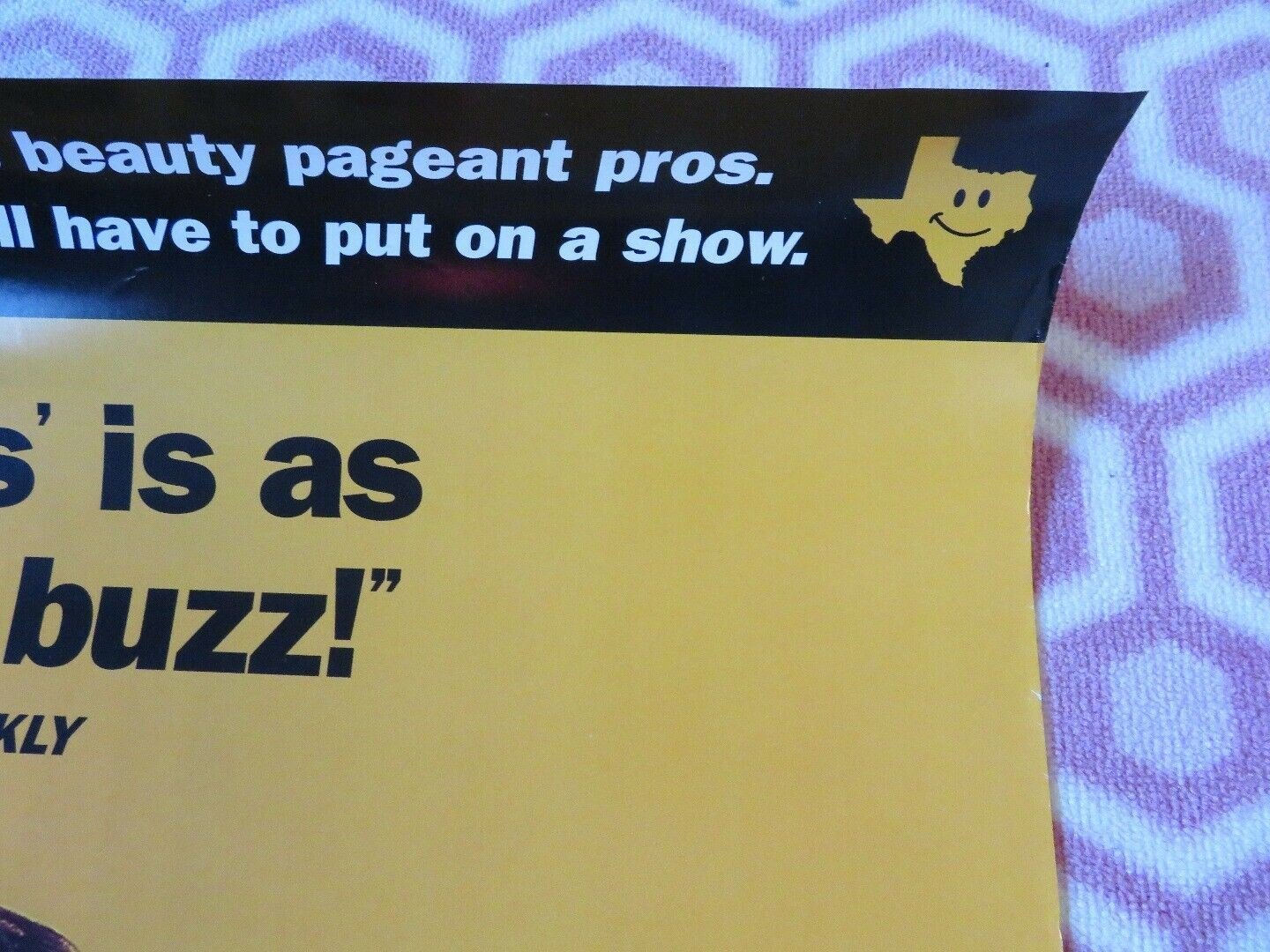 HAPPY TEXAS US ONE SHEET ROLLED POSTER STEVE ZAHN 1999 Movie posters