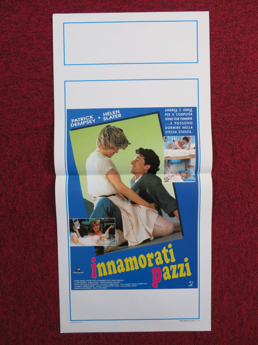 HAPPY TOGETHER ITALIAN LOCANDINA POSTER PATRICK DEMPSEY HELEN SLATER 1993 Rendezvous Cinema Movie posters