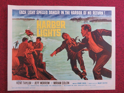 HARBOR LIGHTS US HALF SHEET (22"x 28") POSTER KENT TAYLOR JEFF MORROW 1963 - Rendezvous Cinema