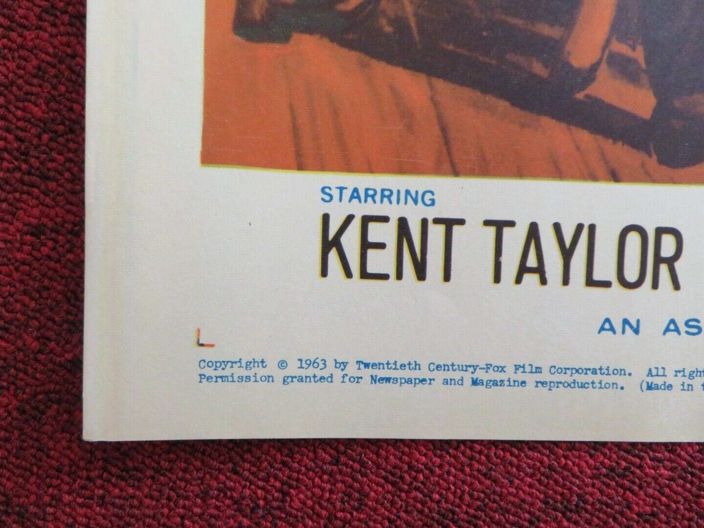 HARBOR LIGHTS US HALF SHEET (22"x 28") POSTER KENT TAYLOR JEFF MORROW 1963 - Rendezvous Cinema