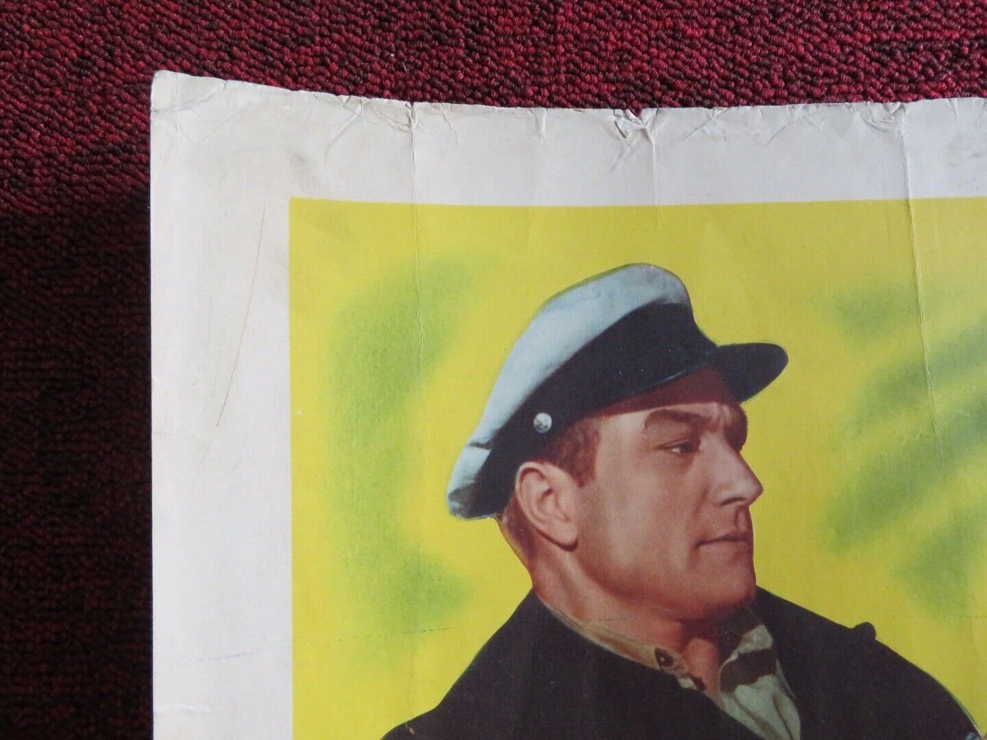 HARBOR OF MISSING MEN US HALF SHEET (22"x 28") POSTER RICHARD DENNING 1950 Movie posters